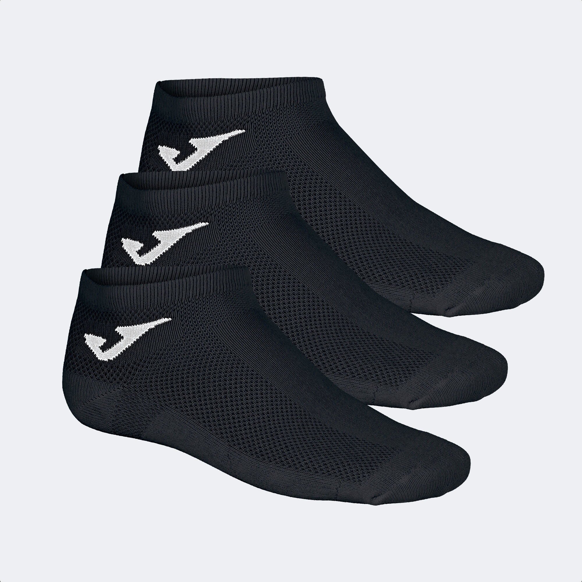 Çorape  sportive JOMA me ajrosje | Unisex | Medium | Ngjyra e zezë